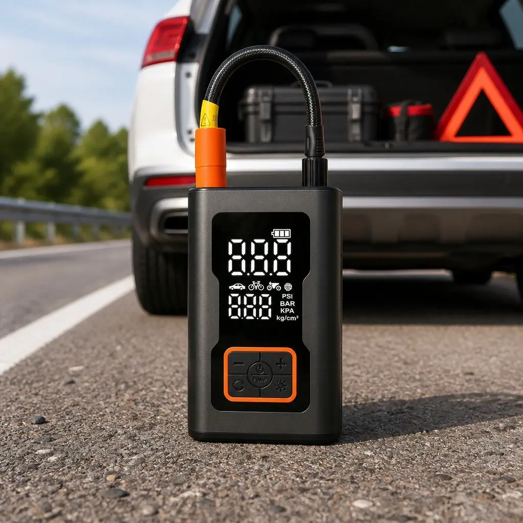 Portable Tire Inflator 150PSI Air Compressor 12V DC Electric Pump Car Bike Ball