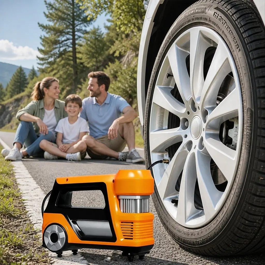 12V Car Tyre Inflator 150PSI Digital Air Pump LED Portable Compressor
