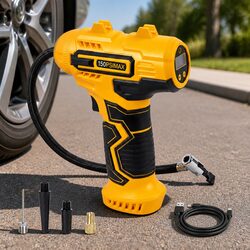 Cordless Tyre Inflator Air Compressor Pump Handheld Car Digital LCD Portable