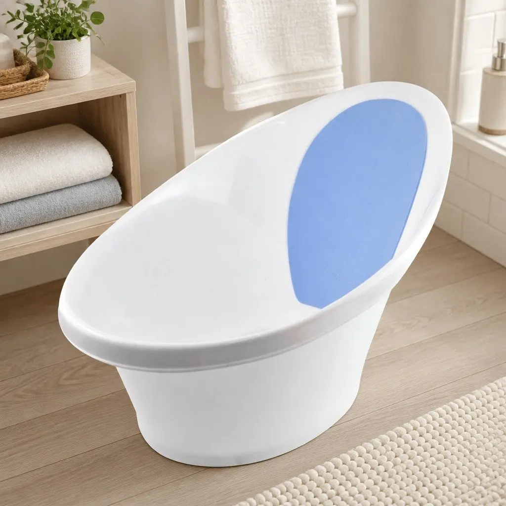 Baby Bath Tub with Backrest