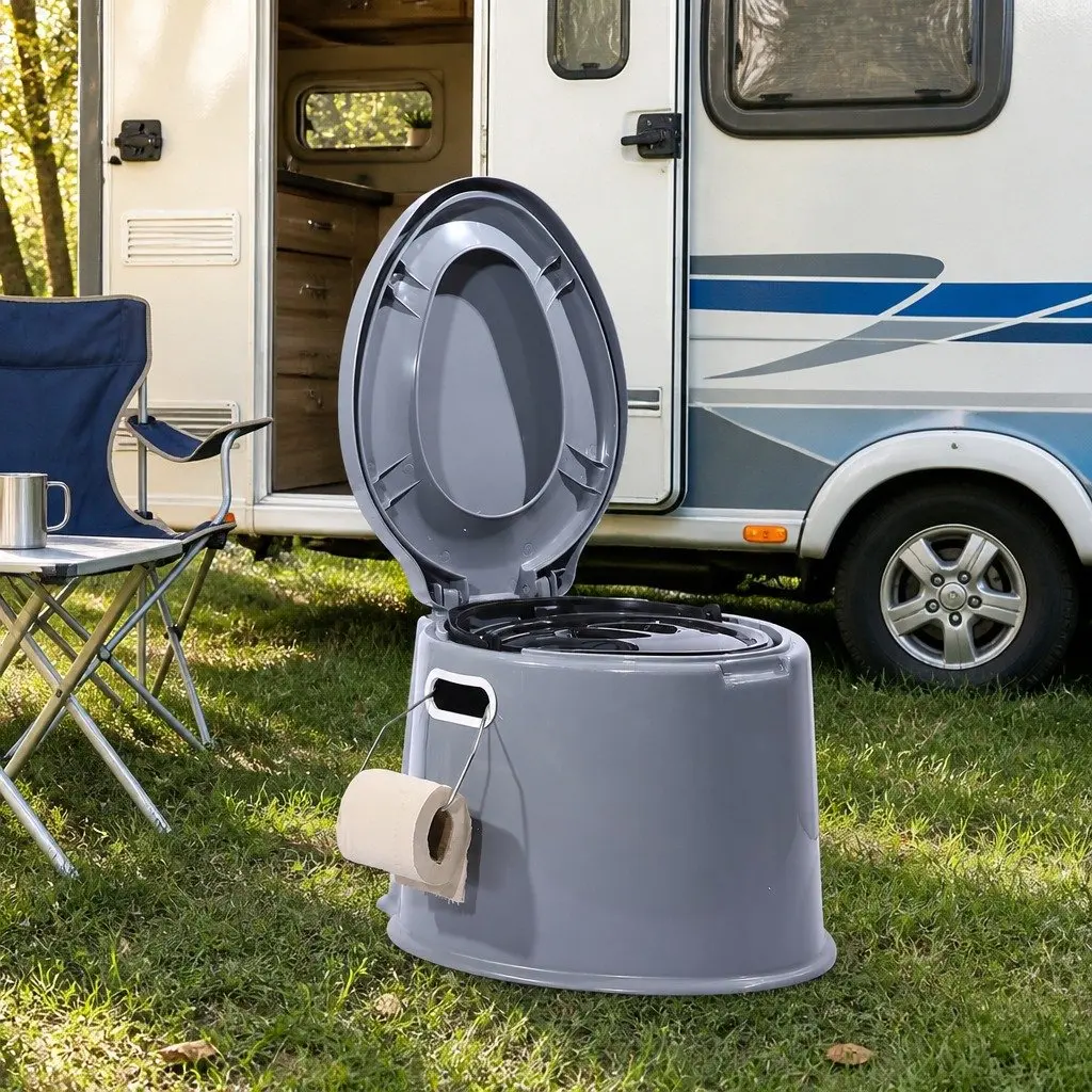Portable Camping Toilet Outdoor Use 6L Capacity