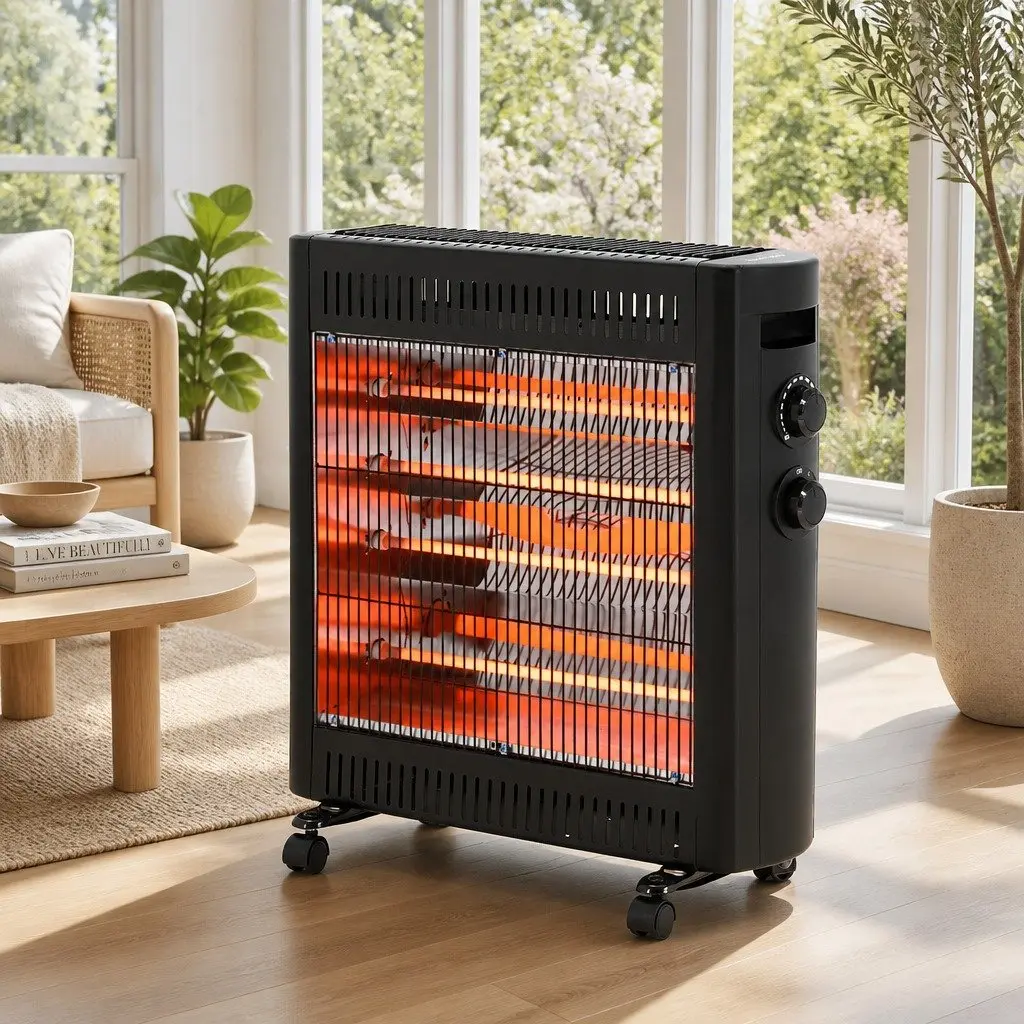 Infrared Heater with Quartz Elements 2200W