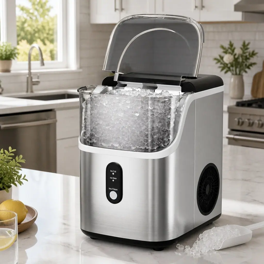Silver Nugget Ice Maker Machine