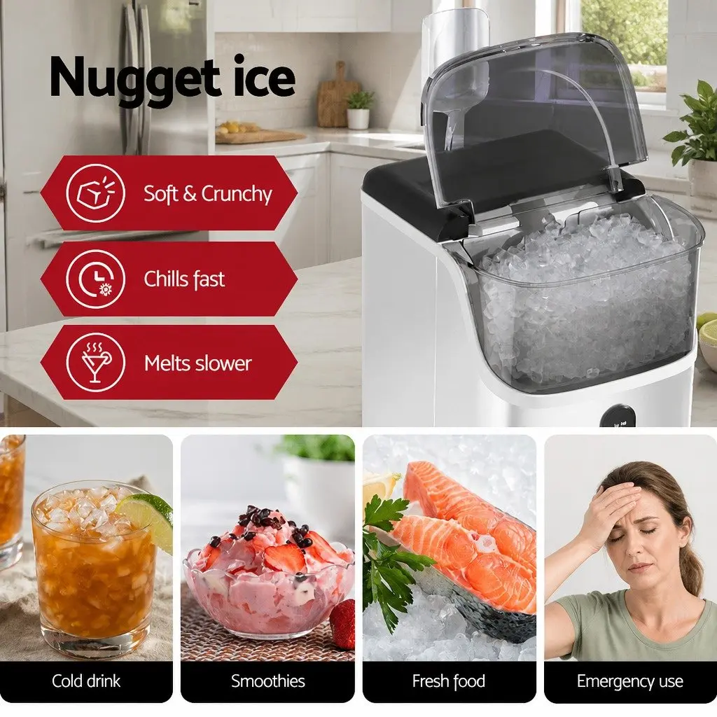 Silver Nugget Ice Maker Machine