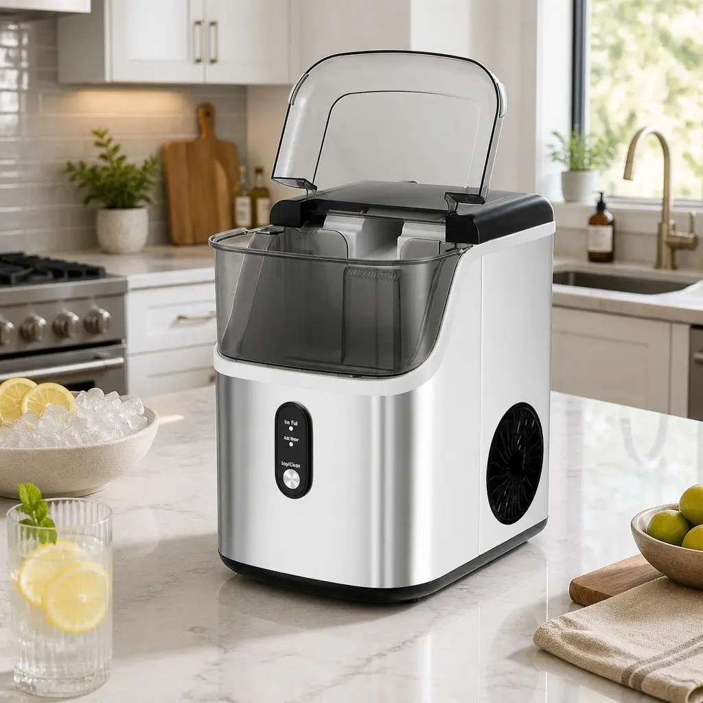 Silver Nugget Ice Maker Machine