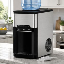 Countertop Ice Maker Specifications: 3L Water Tank & 20kg Daily Capacity