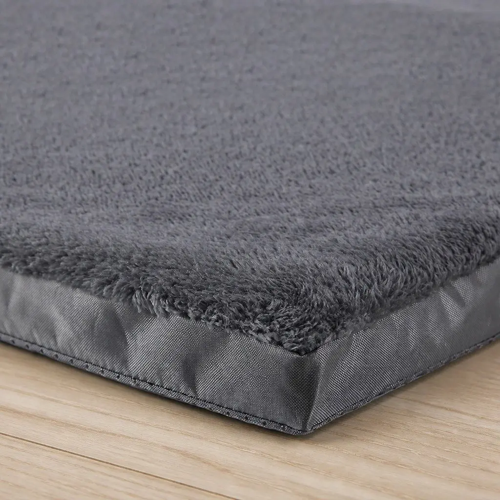 Foldable Medium Grey Dog Bed