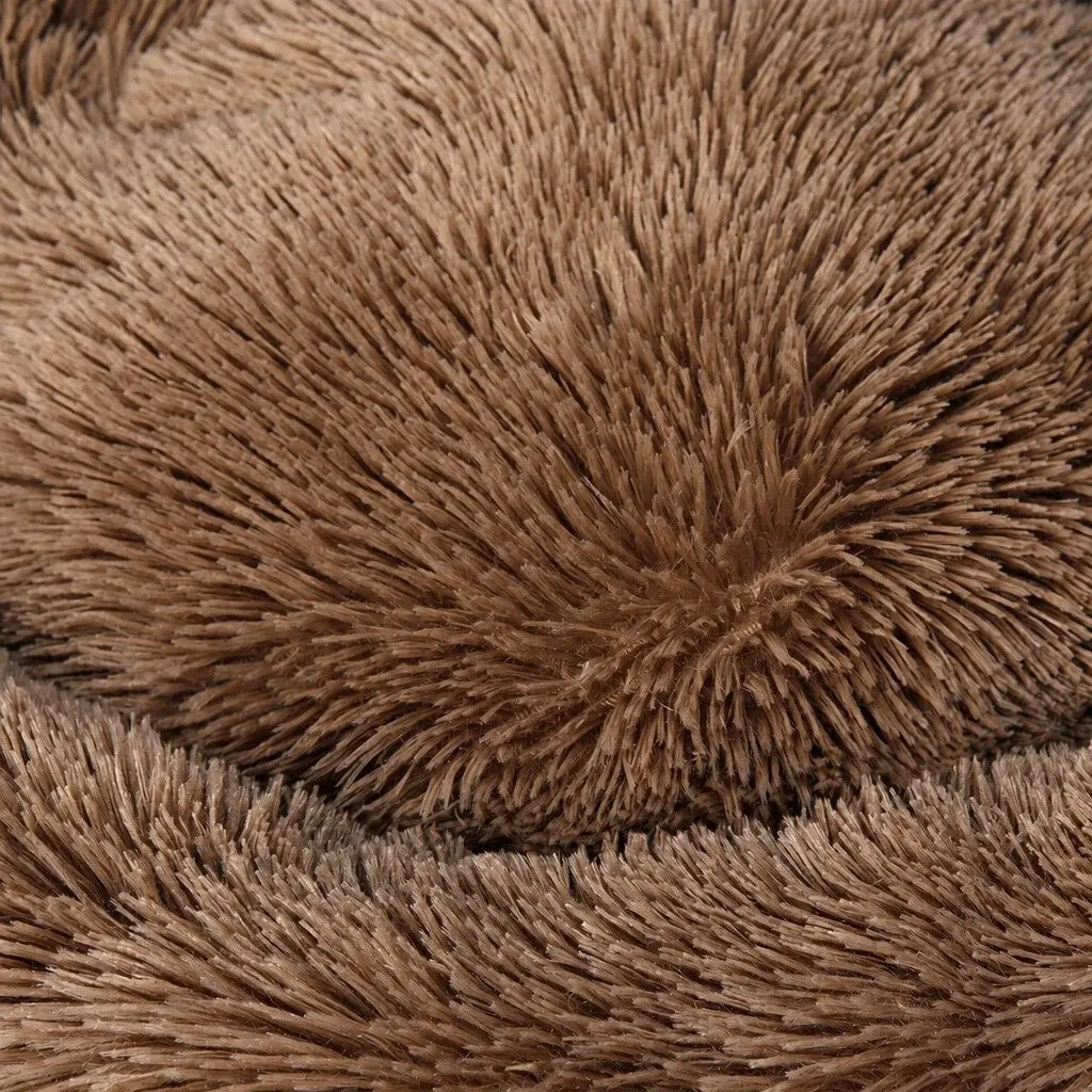 Donut-Shaped Dog Bed for Small Pets