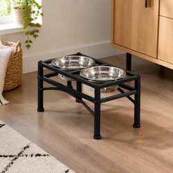 Specifications of Dual Elevated Dog Feeder with Bowls