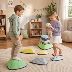 Kids Stepping Stones Set: 6 Pieces, Various Sizes