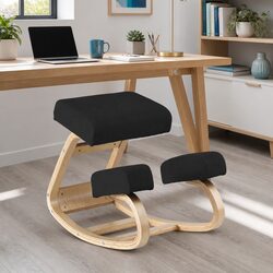 Kneeling Chair Ergonomic Posture Balance Stool Memory Foam Home Office Gaming