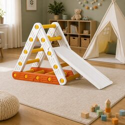 Kids Climbing Playset Specifications: Slide, Triangle, Ladder