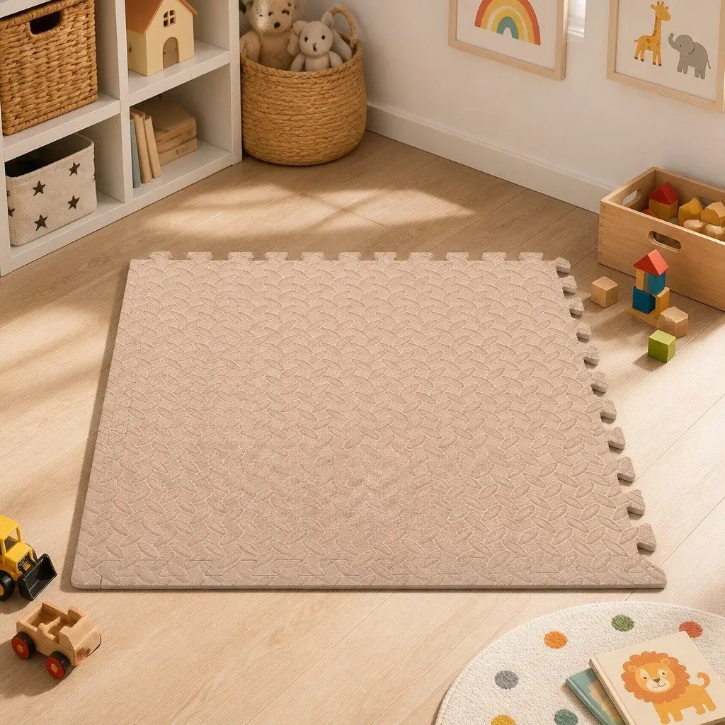 Kids EVA Foam Play Mat Tiles Soft Interlocking Floor Mats Activity Playmat