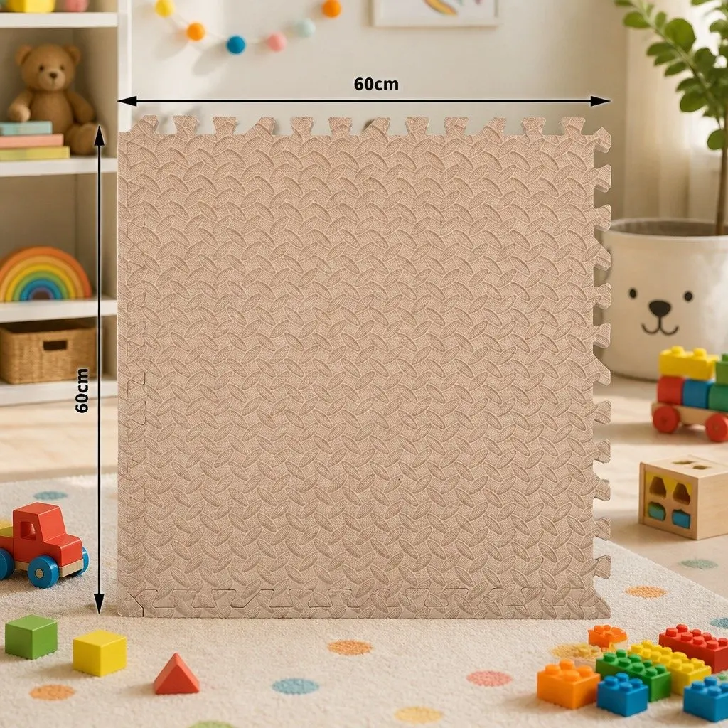 Kids EVA Foam Play Mat Tiles Soft Interlocking Floor Mats Activity Playmat