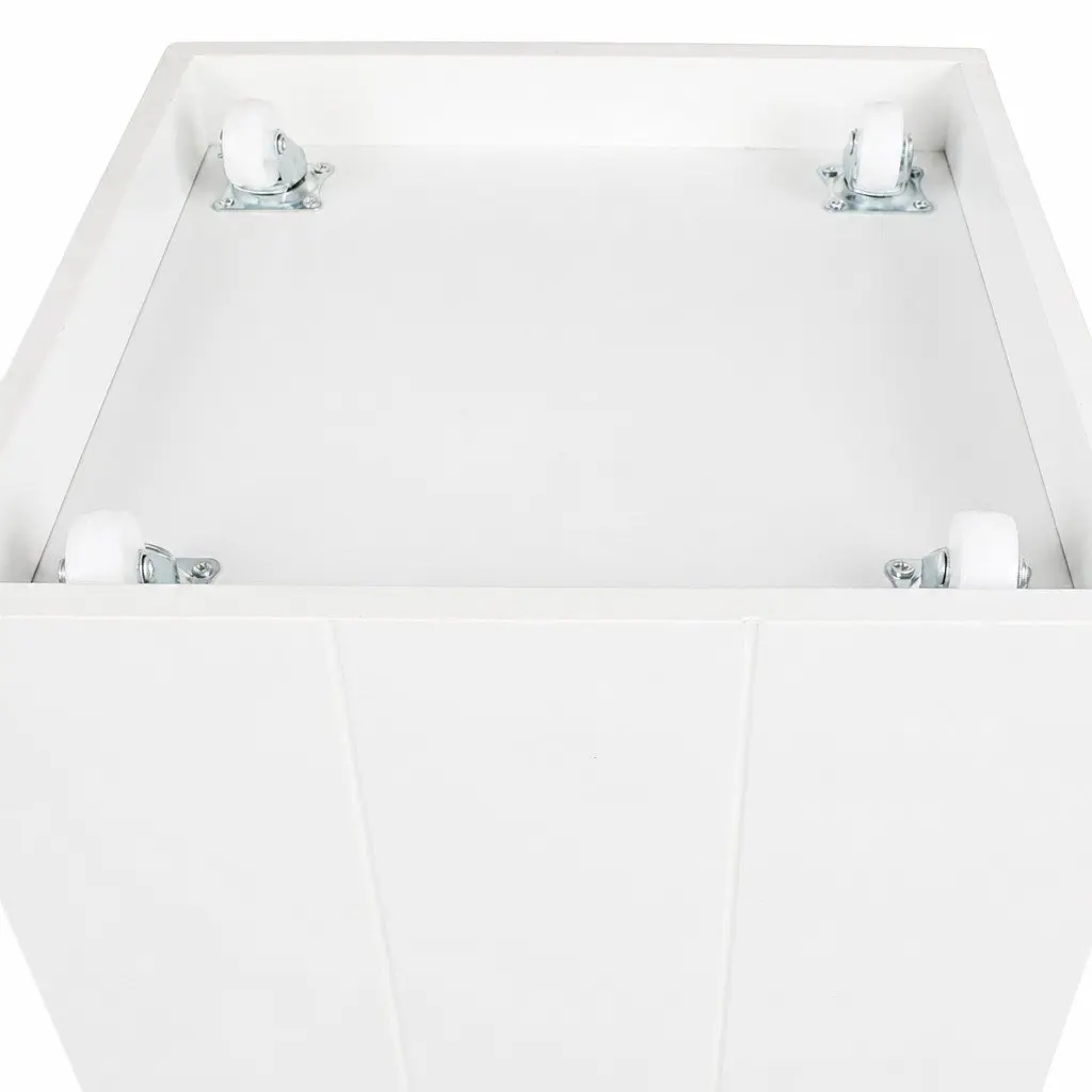 Kids Toy Storage Unit Organiser with Drawers and Shelves White Playroom 95.5cm W x 33cm D x 61cm H