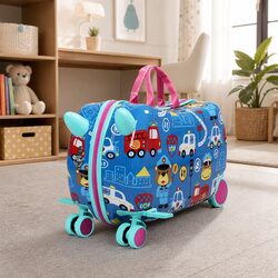 Kids Ride-On Suitcase: Dimensions and Capacity Details