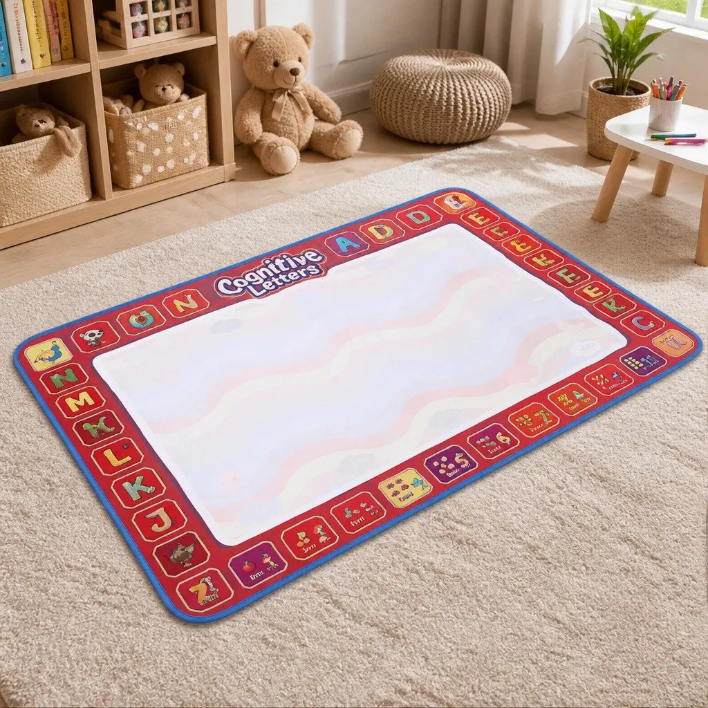 Kids Water Doodle Mat for Creative Play 150cm x 110cm