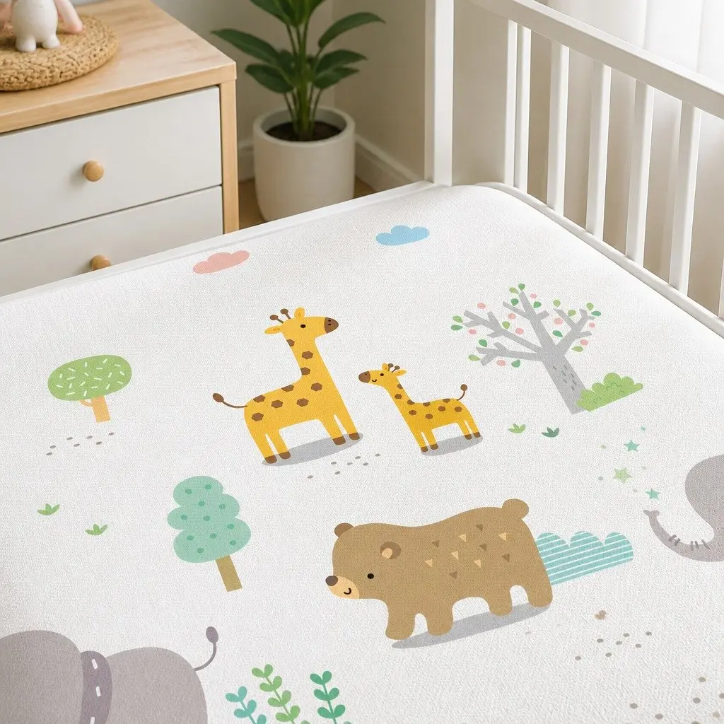 Double-Sided Kids Play Mat Baby Crawling Pad Soft Folding Activity Mat 180cm x 200cm