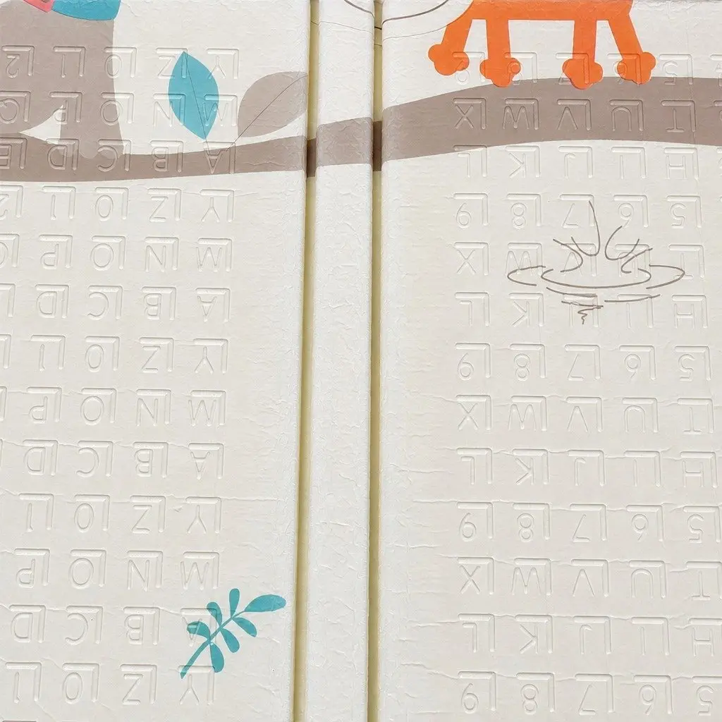 Kids Play Mat Baby Crawling Pad Foam Double-Sided Foldable Activity Mat