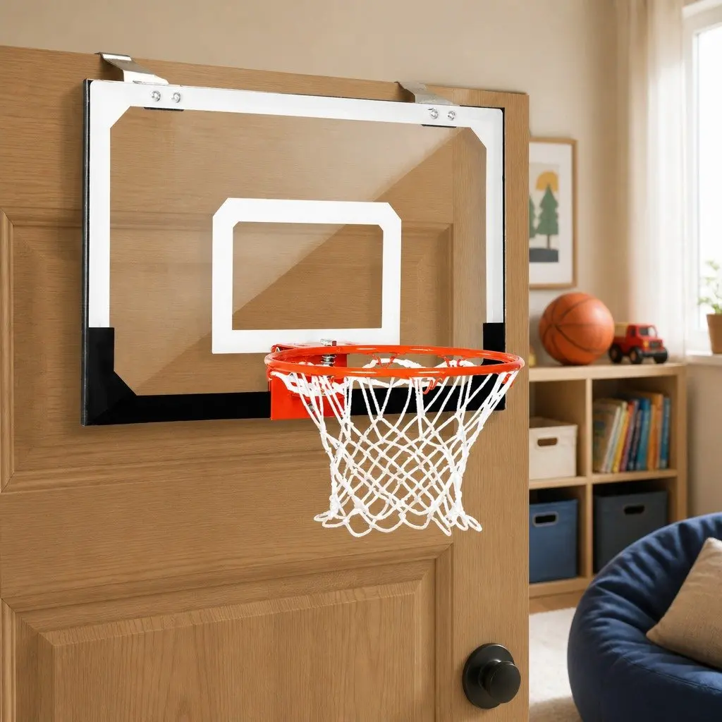 Mini Basketball Hoop Indoor Kids Game Over Door 45cm x 30cm
