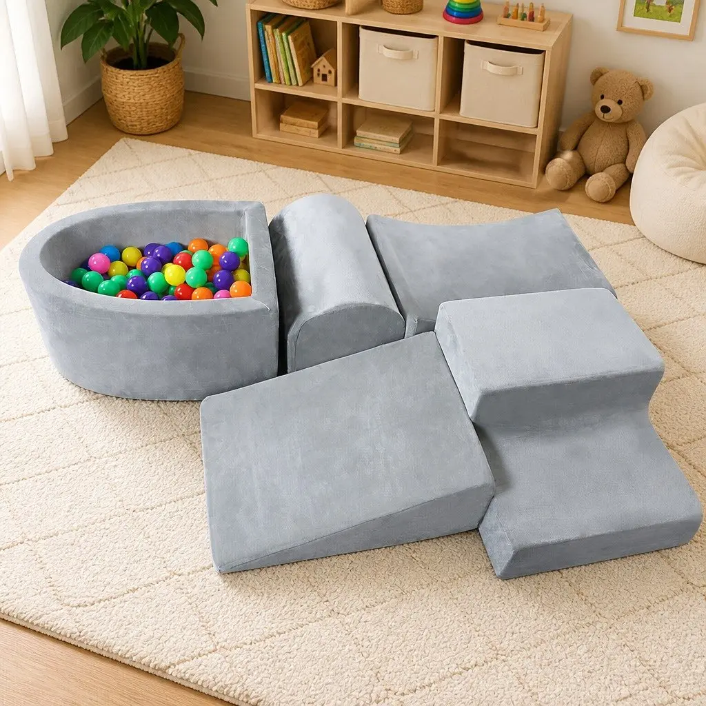 Kids Foam Play Set with Ball Pit
