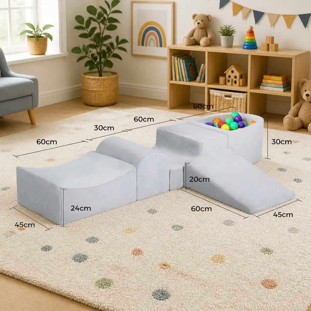 Kids Foam Play Set with Ball Pit