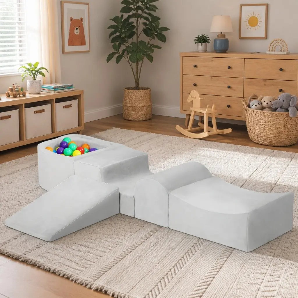 Kids Foam Play Set with Ball Pit