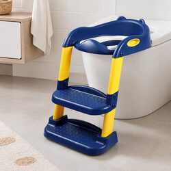 Kids Toilet Training Ladder: 38cm Wide, Foldable Design