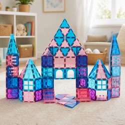 120PCS Magnetic Building Blocks - Frozen Theme