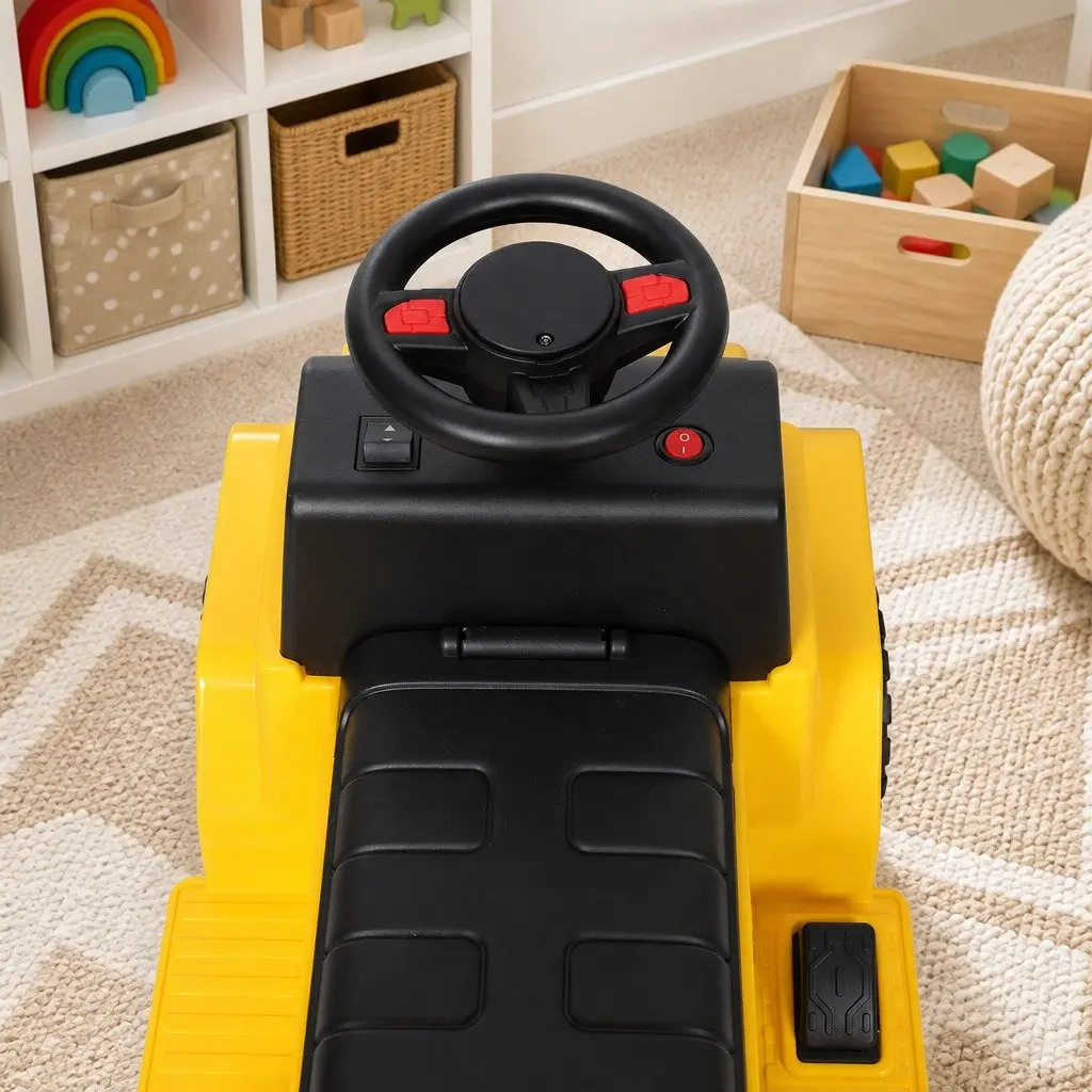 Kids Ride On Dump Truck Excavator Scoop Bucket Toy Vehicle Sand Play Indoor