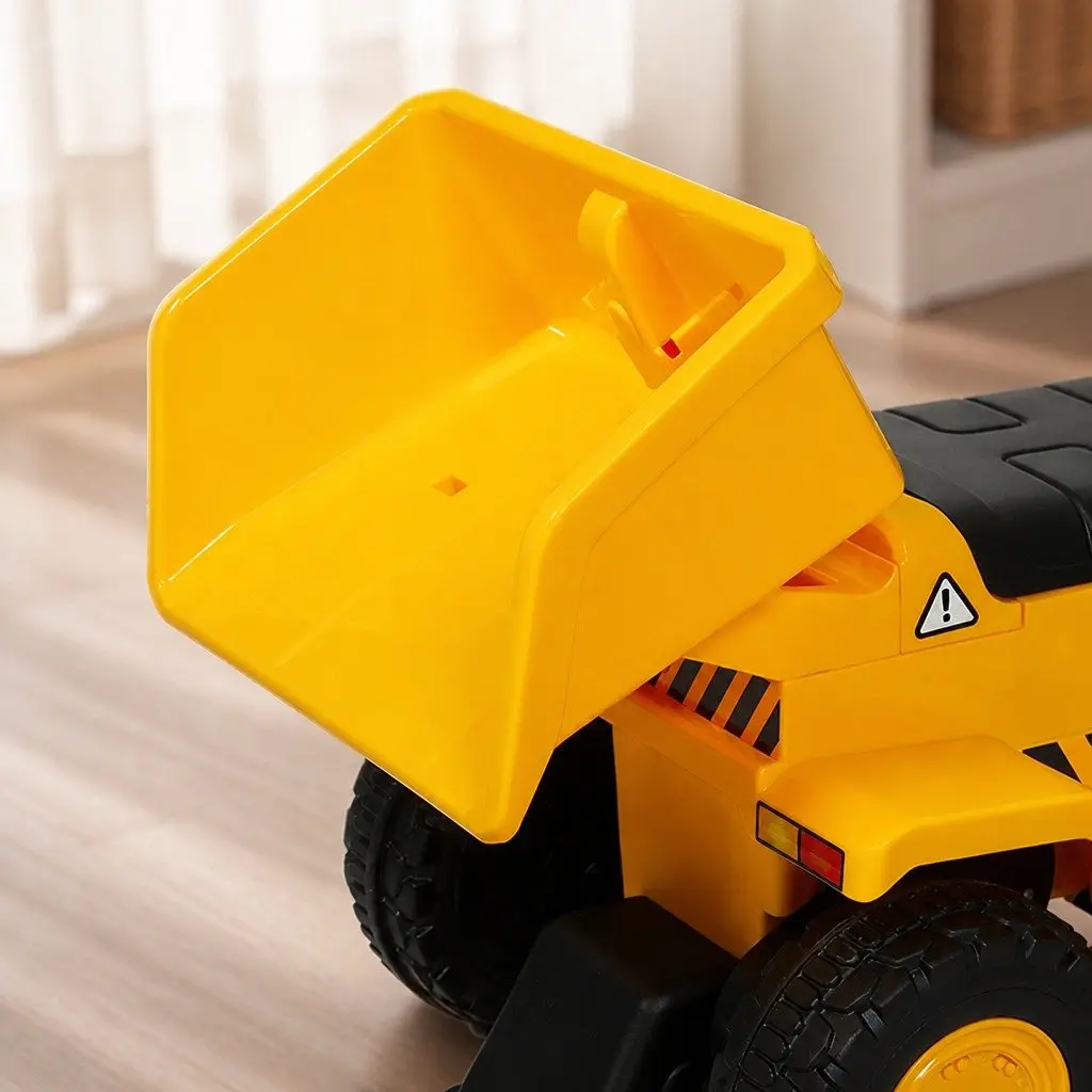 Kids Ride On Dump Truck Excavator Scoop Bucket Toy Vehicle Sand Play Indoor