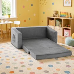 Kids Fold-Out Sofa Bed – Dimensions and Specs Included