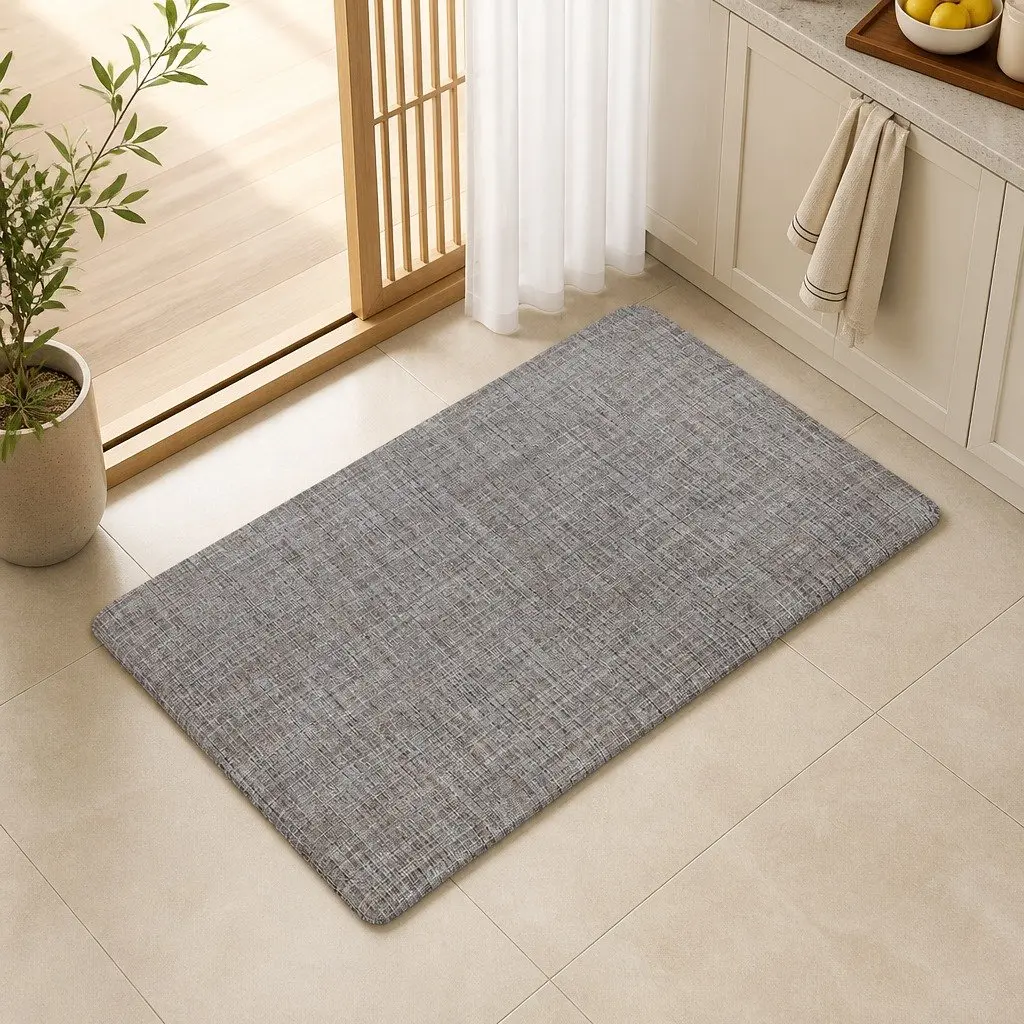 Kitchen Mat for Kitchen 45x75cm Non-slip Textilene Cushioned Comfort Anti-fatigue