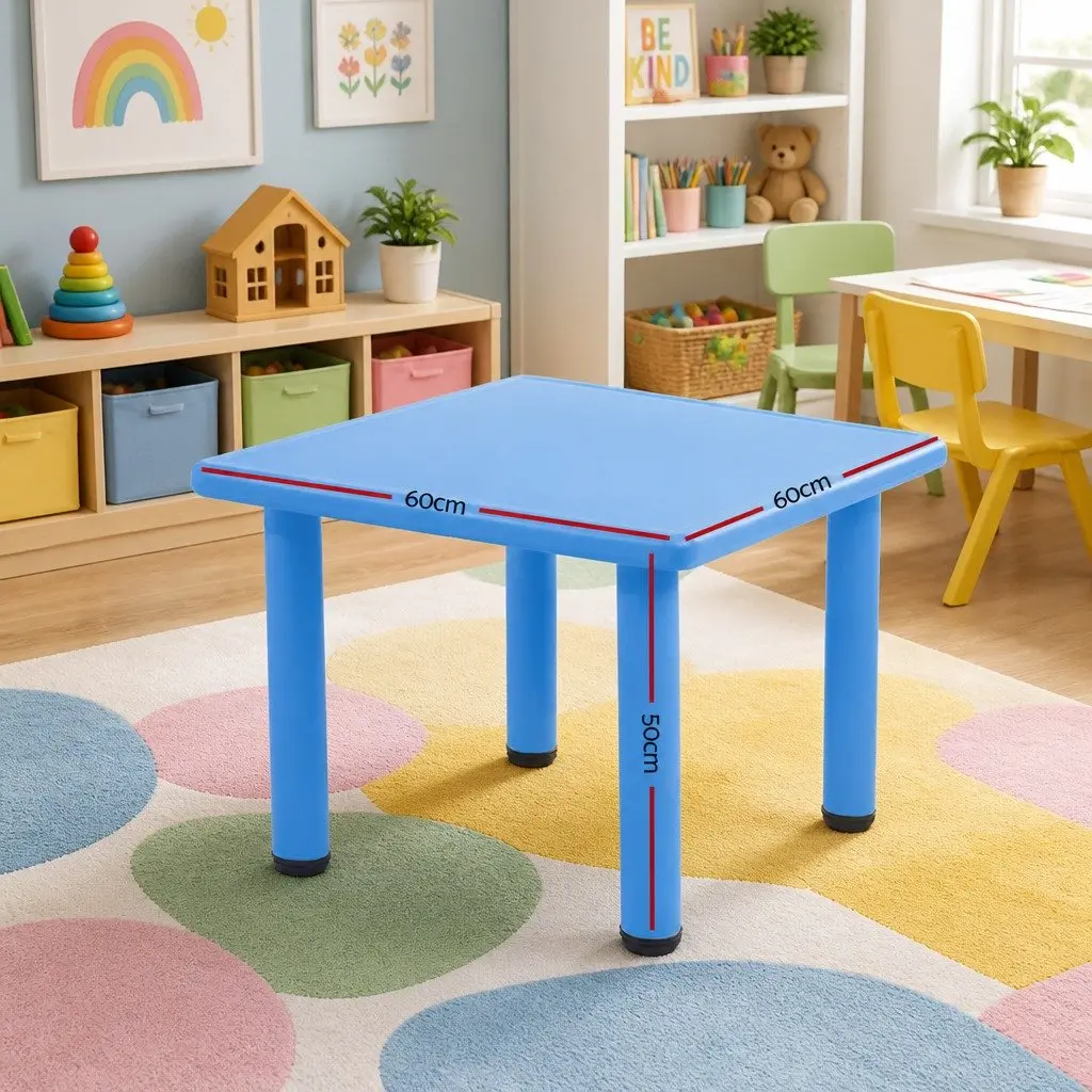 Kids Square Activity Table 60x60cm