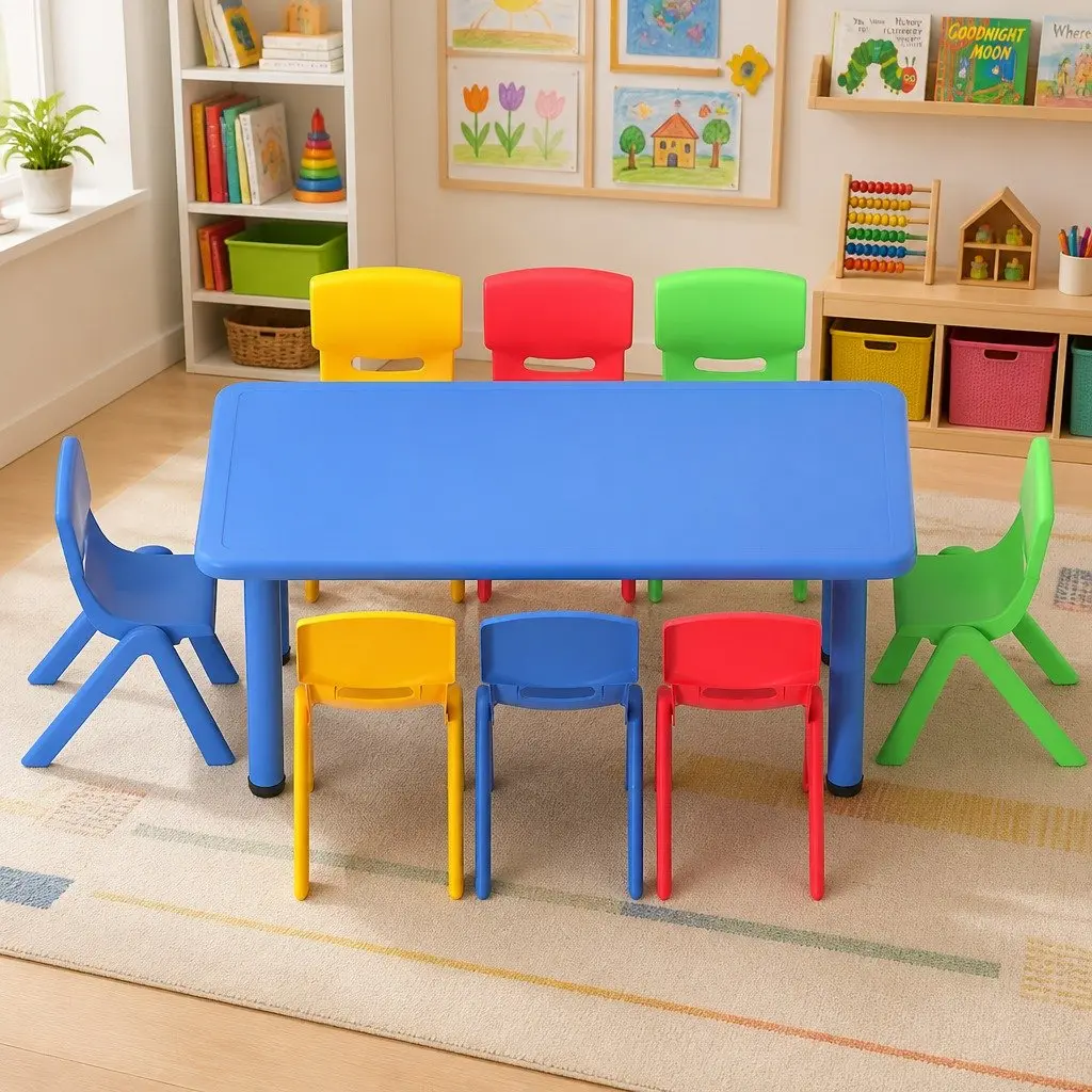 Kids Activity Table and Chairs Set