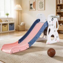 Kids Slide Set with Basketball Hoop – 147cm Specifications