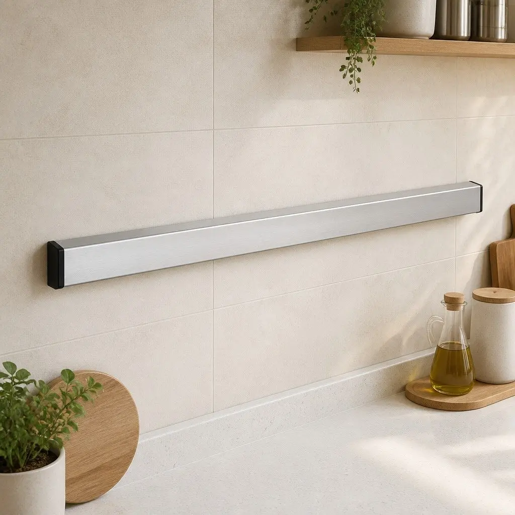 Magnetic Knife Holder Wall-Mounted Kitchen Storage Rack 50cm