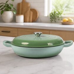 3.5L Green Enamel Cast Iron Dutch Oven Specifications