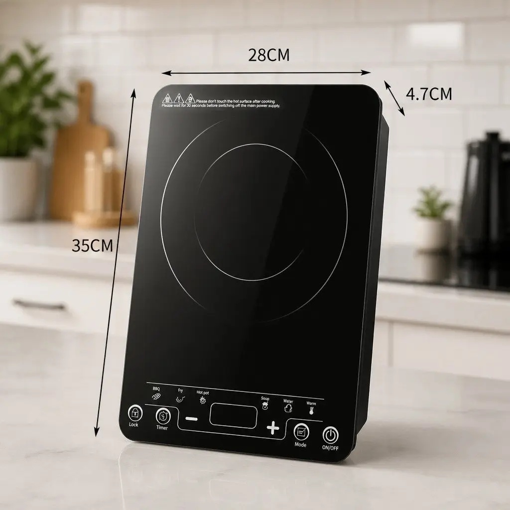 Single Burner Induction Cooktop with Precise