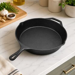 Large Cast Iron Skillet - Specifications and Features
