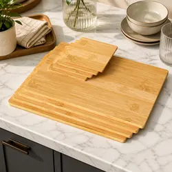 Bamboo Coaster & Placemat Set - Dimensions & Material Details