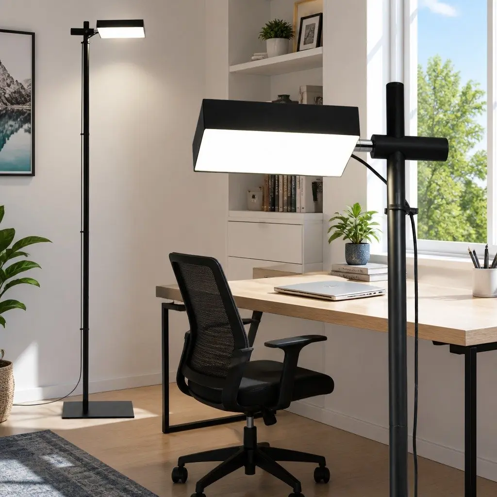 LED Floor Lamp for Reading 170cm 12W