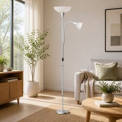 Specifications of the Modern Silver Mother Child Floor Lamp