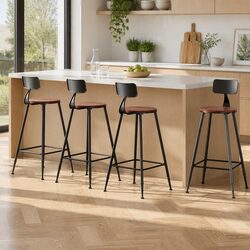 Industrial Bar Stools Set of 4: Specs and Features