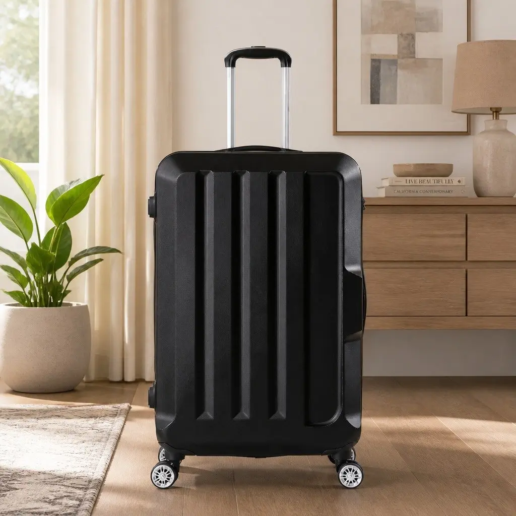20 Inch Hard Shell Spinner Suitcase with Dual Wheels