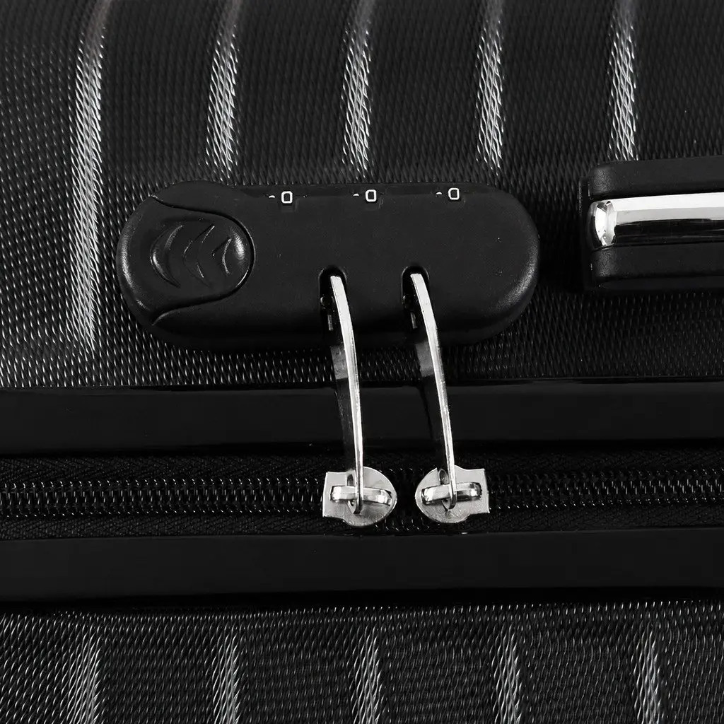 20 Inch Carry On Suitcase Luggage Travel Bag Anti-Theft Lock Dual Wheels