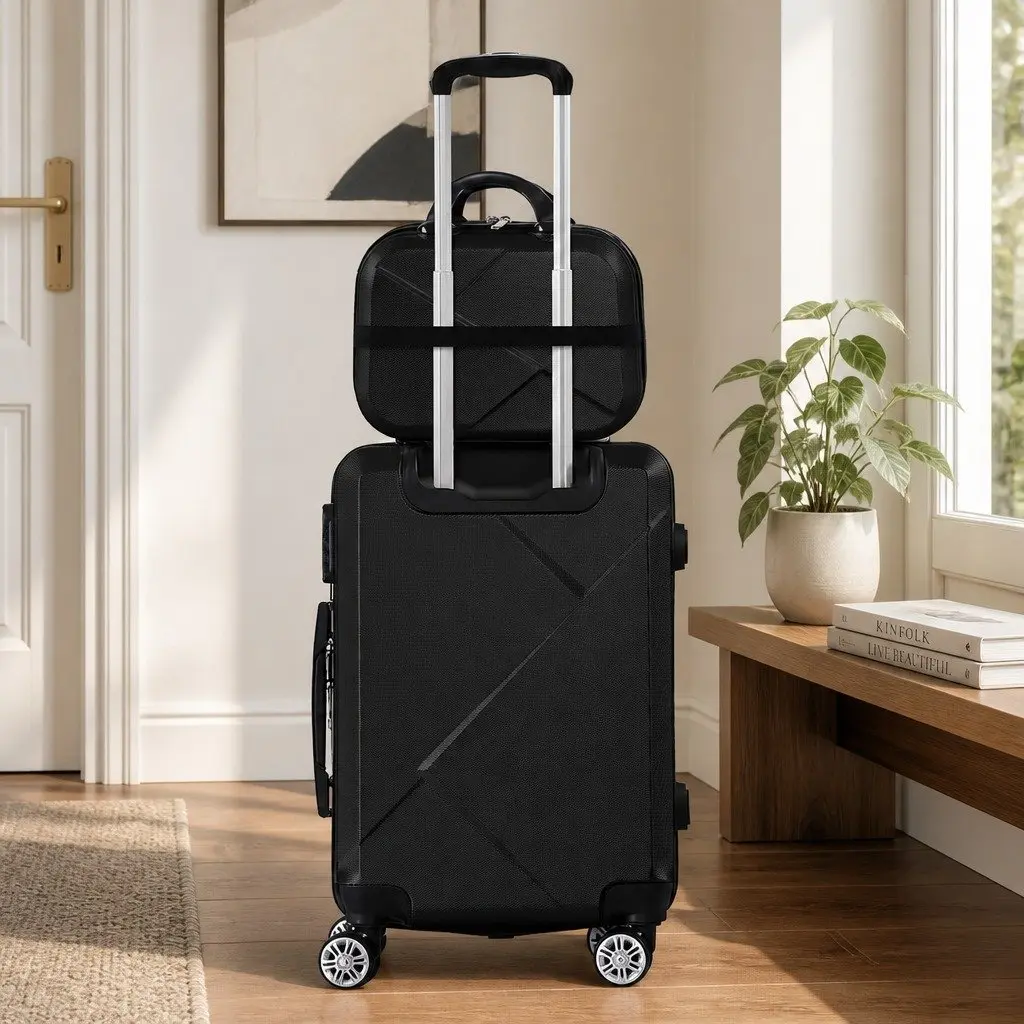 Travel Luggage Set Suitcase 20 Inch Trolley Bag 12 Inch Hard Shell Carry-On