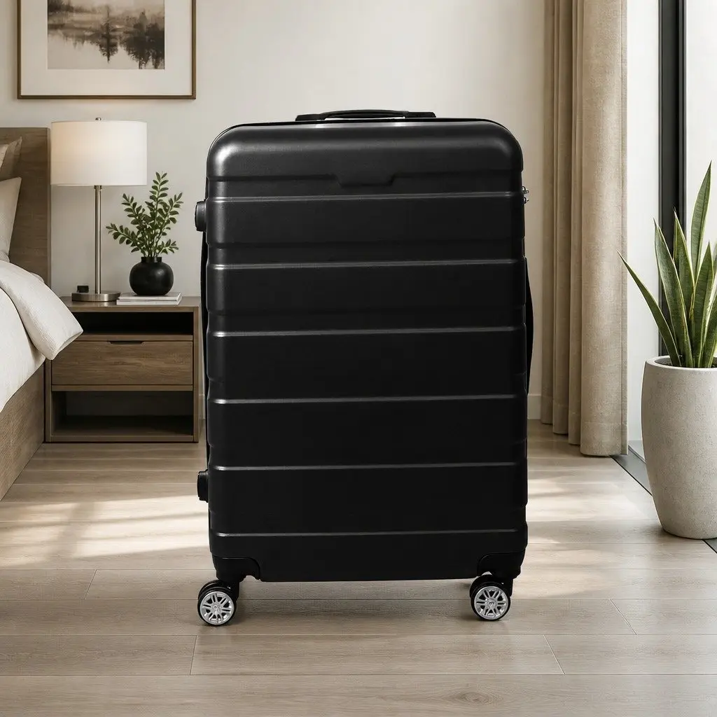 20 Inch Carry On Luggage Suitcase Lightweight Travel Case Spinner Wheels
