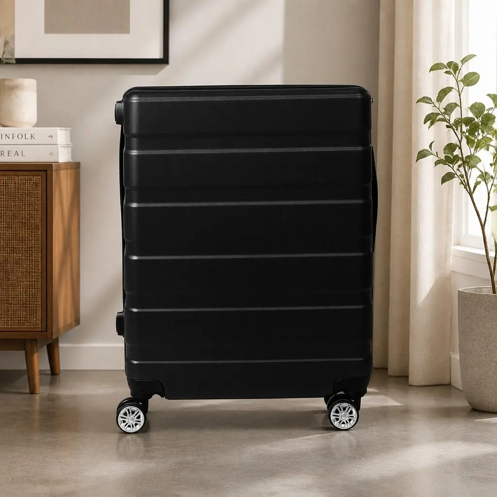 20 Inch Carry On Luggage Suitcase Lightweight Travel Case Spinner Wheels