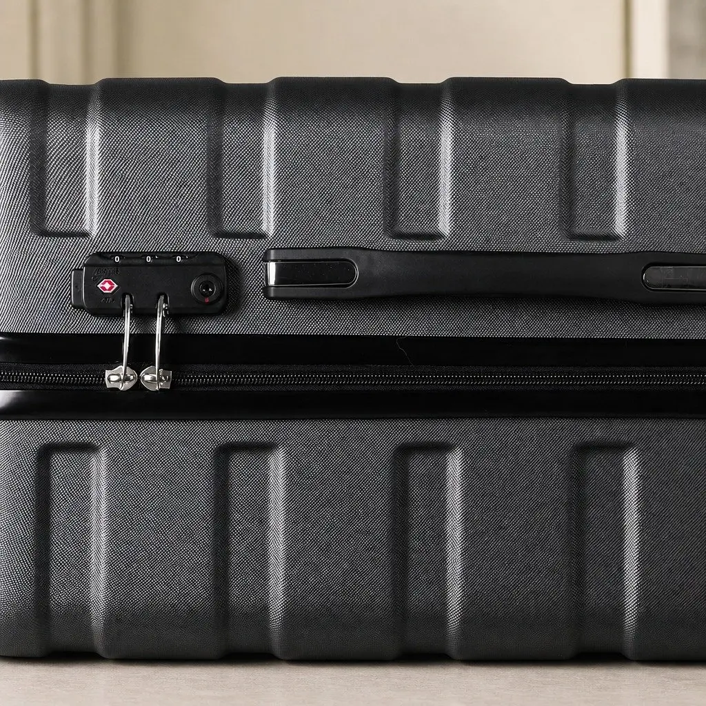 20 Inch Carry On Luggage Case for Travel Lightweight Suitcase with Spinner Wheels and Retractable Handle